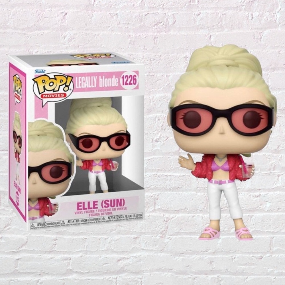 Funko POP! Movies Legally Blonde Elle (Sun) Vinyl Action Figure #1226 BNIB